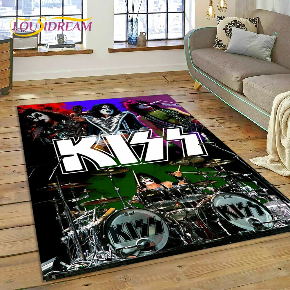 Home Decor Game Online - 3D Kiss Rock Band berat logam