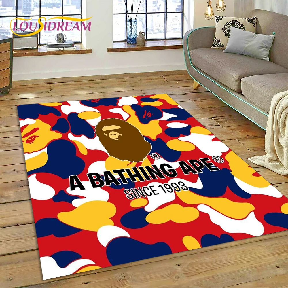 Home Decor Game Online - Karpet Mode B-BAPE Cetak 3D untuk