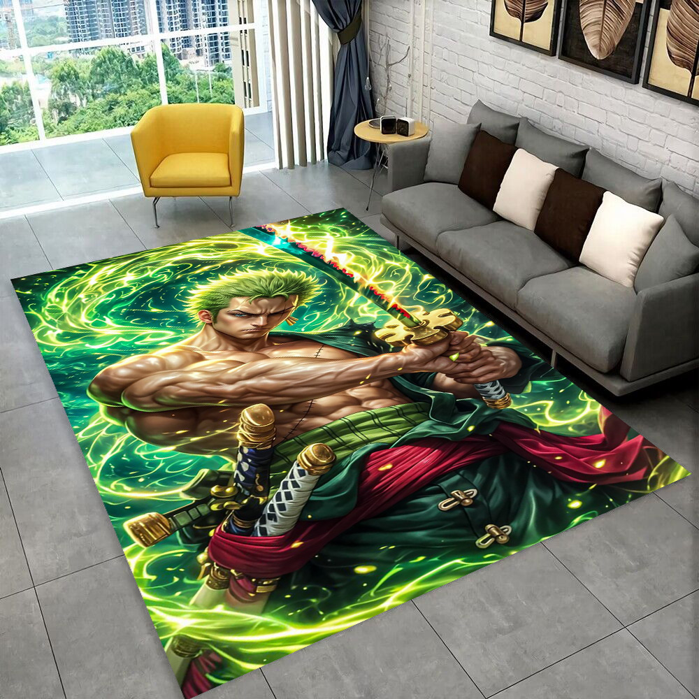 Home Decor Game Online - Karpet Anime Kartun 3D One Piece