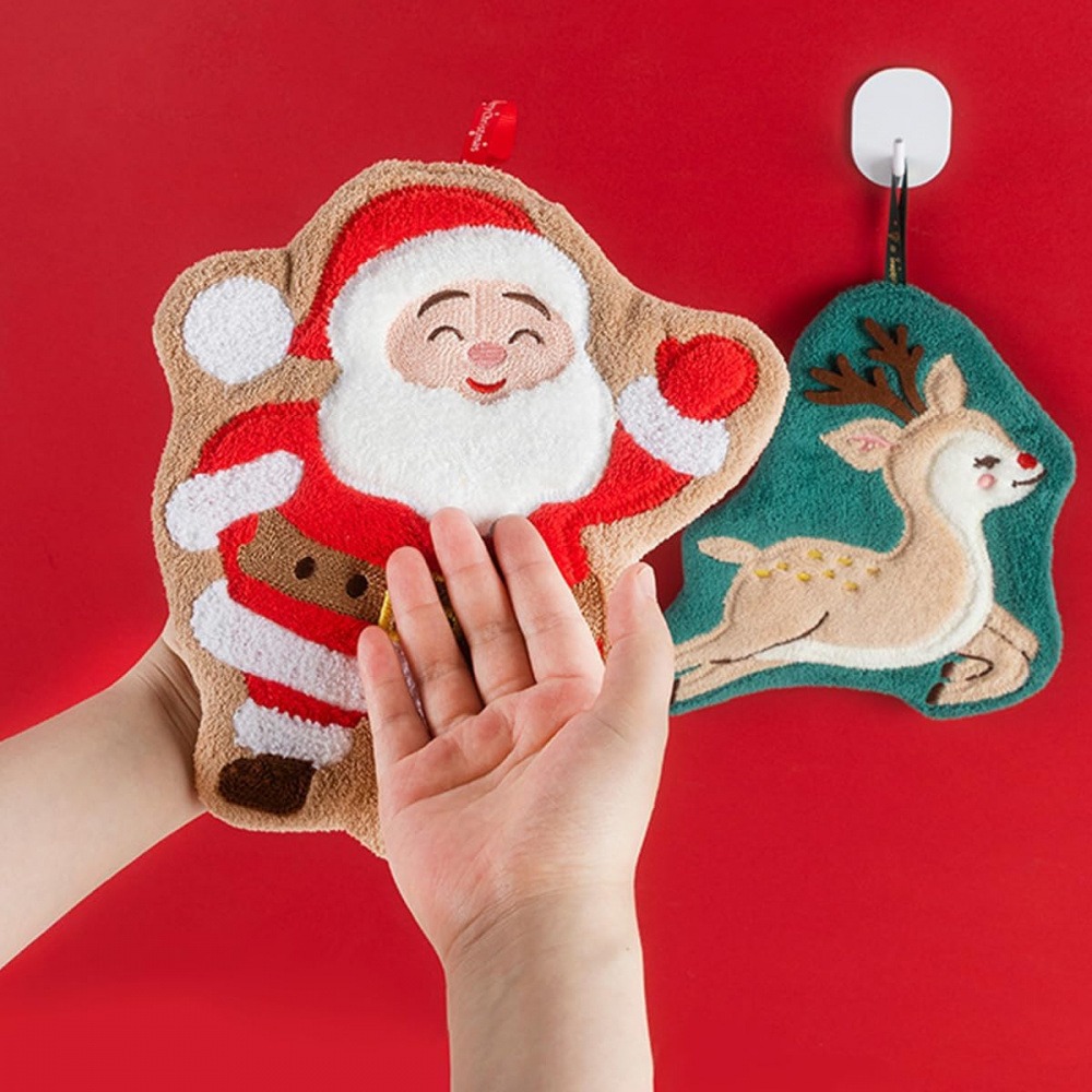 Home Decor Xmas Tree - Handuk Gantung Bentuk Natal, Handuk Pengering