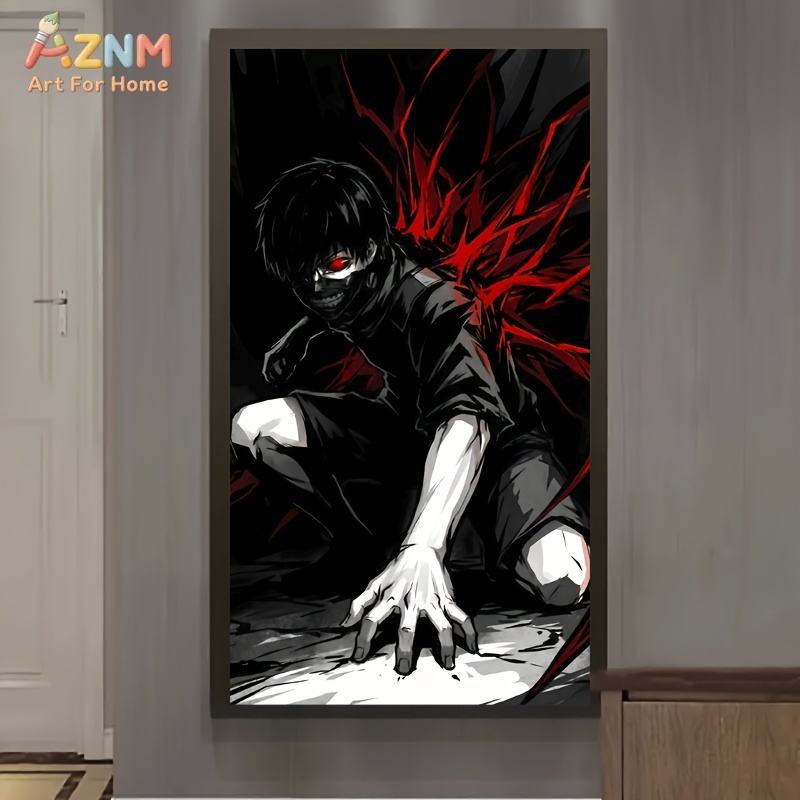 Home Decor Tokyo - AZNM Tokyo Ghoul Kaneki Ken Lukisan