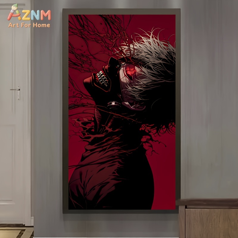 Home Decor Tokyo - AZNM Tokyo Ghoul Kaneki Ken Lukisan