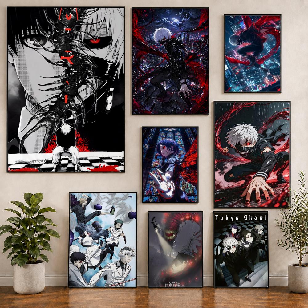 Home Decor Tokyo - Poster Anime Tokyo Ghoul Ken Kaneki