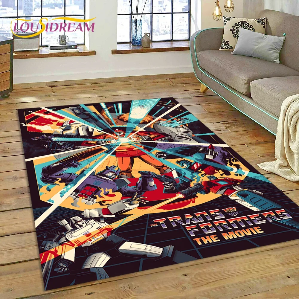 Home Decor Game Online - Karpet 3D Kartun T-transformers Autobots untuk