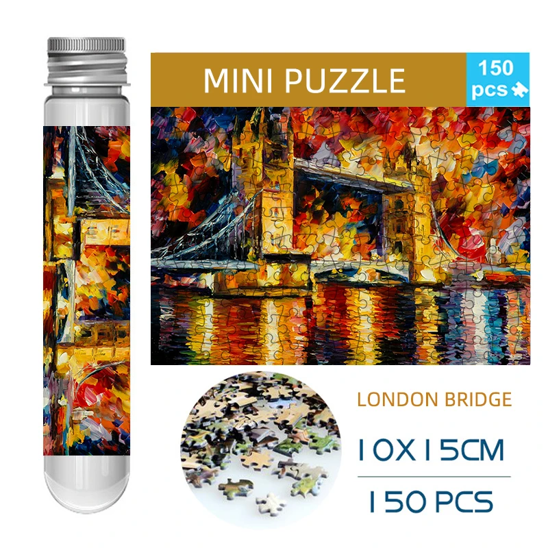 Home Decor London - 150 buah Puzzle tabung tes Mini