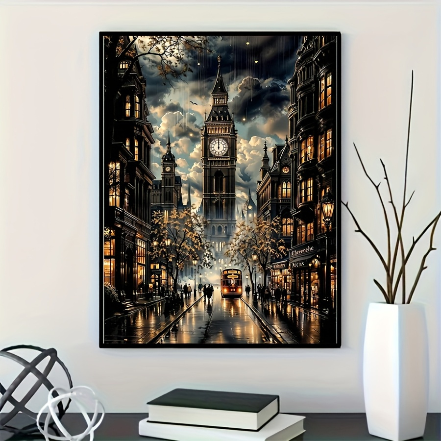 Home Decor London - 500/1000/1200/2000 Buah Puzzle London Night Jigsaw