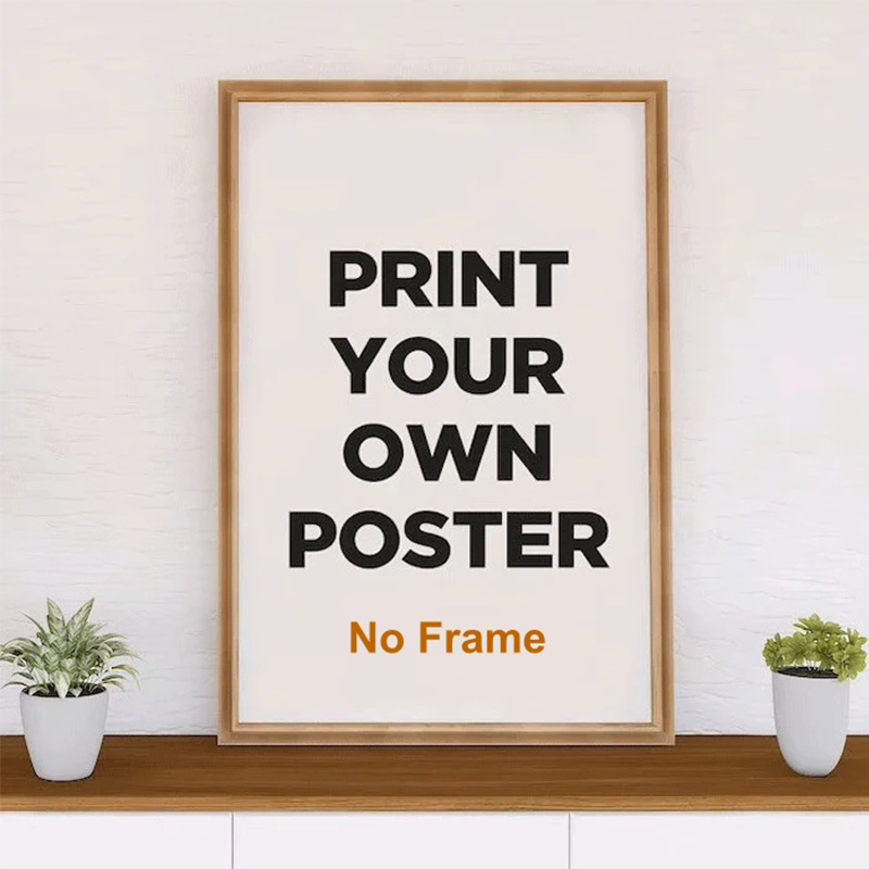 Home Decor Aesthetic - 1pc Poster Potret Lanskap Kustom Cetak
