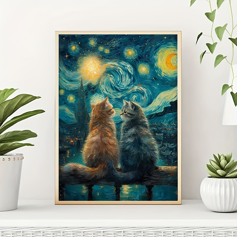 Home Decor Under 500 - 500/1000/1200/2000 Buah Teka-teki untuk Dewasa Kucing