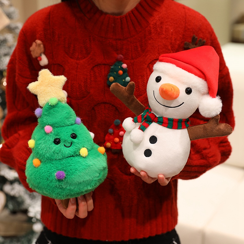 20-30Cm Boneka Seri Natal Krea - Home Decor Xmas Tree ulasan dan harga