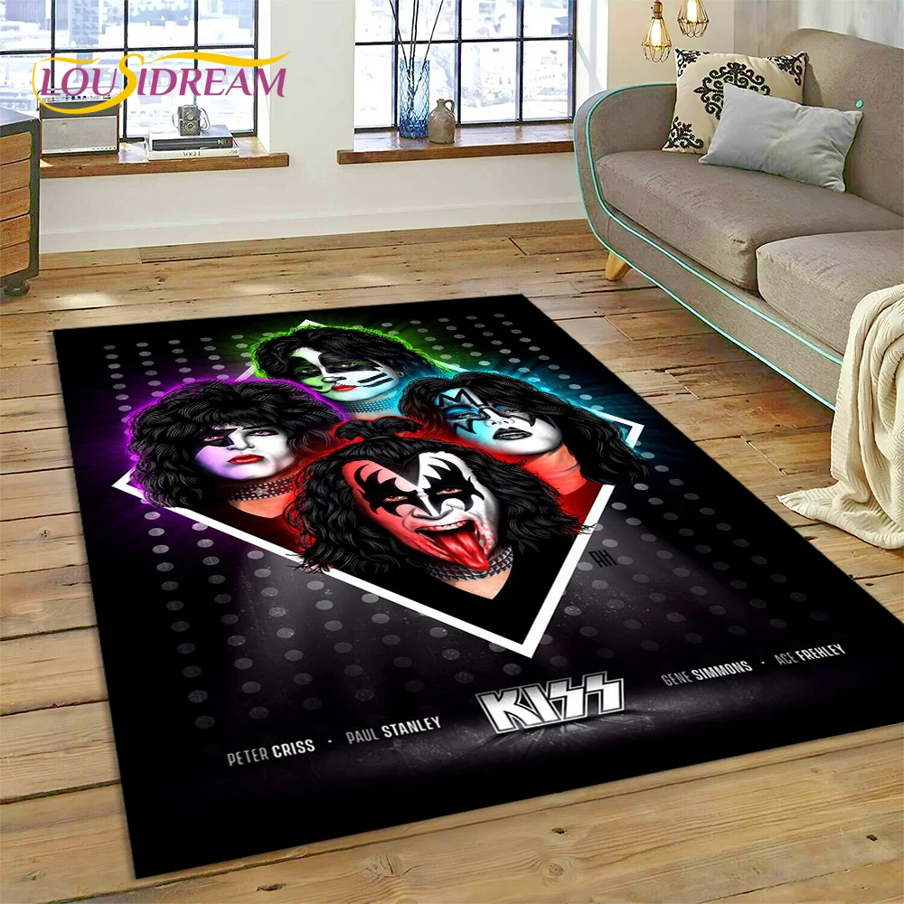 3D Kiss Rock Band berat logam  - Home Decor Game Online ulasan dan harga