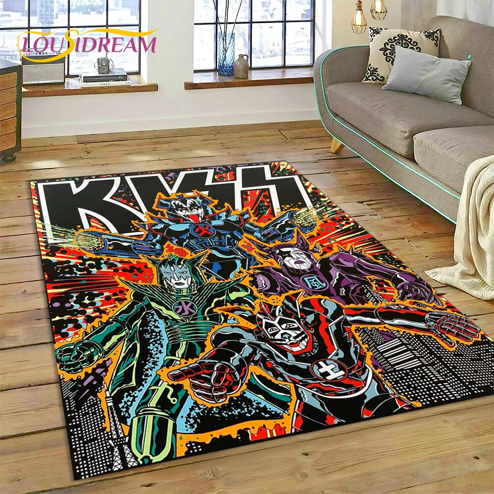 3D Kiss Rock Band berat logam  - Home Decor Game Online ulasan dan harga