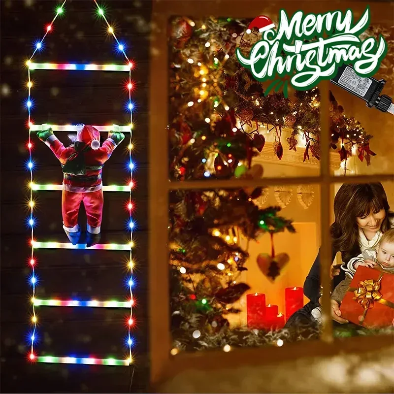 Lampu tangga LED untuk dekoras - Home Decor Xmas Tree ulasan dan harga