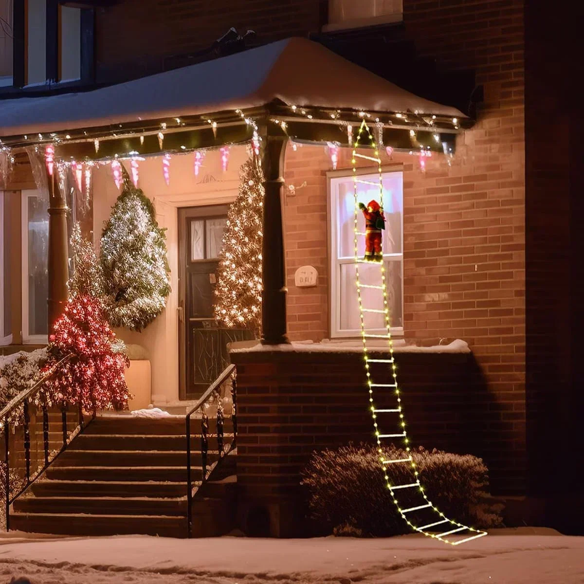 Lampu tangga LED untuk dekoras - Home Decor Xmas Tree ulasan dan harga