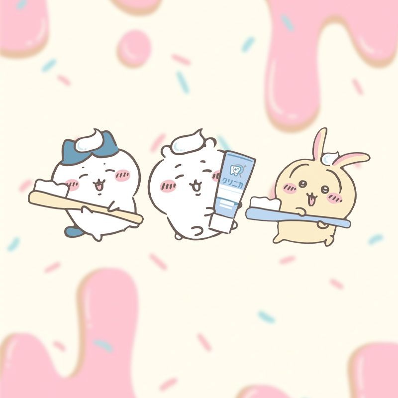 Stiker Cermin Chiikawa Motif L - Vanity Home Decor ulasan dan harga