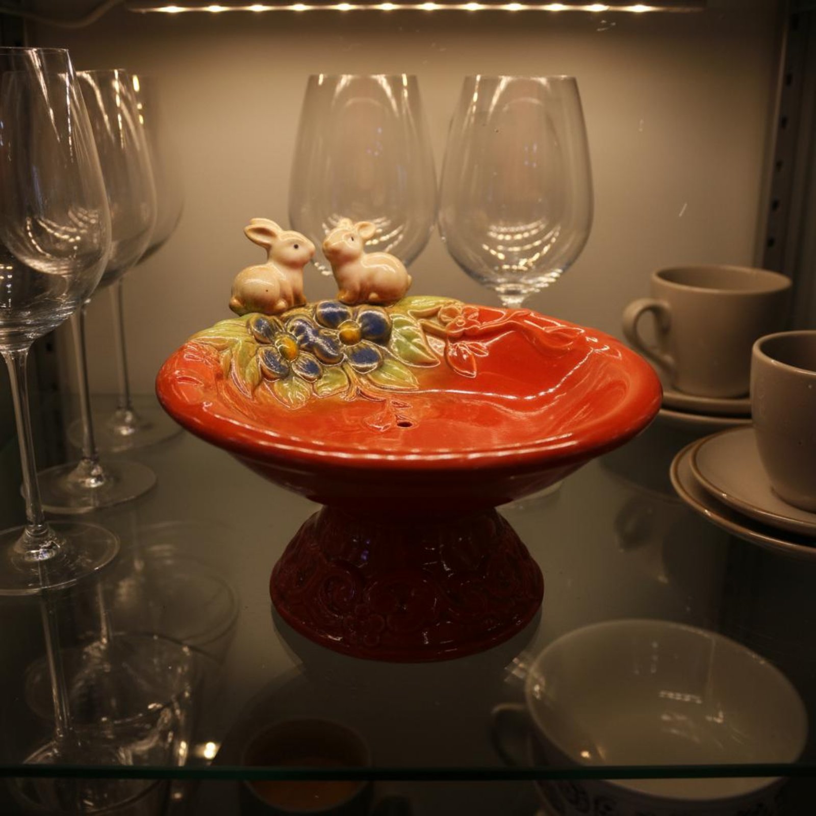 Nampan Hiasan Burung Berbentuk - Ceramic Trinket Dish ulasan dan harga