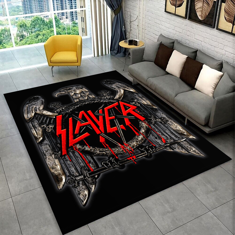 Karpet Karpet Motif Band Heavy - Home Decor Game Online ulasan dan harga