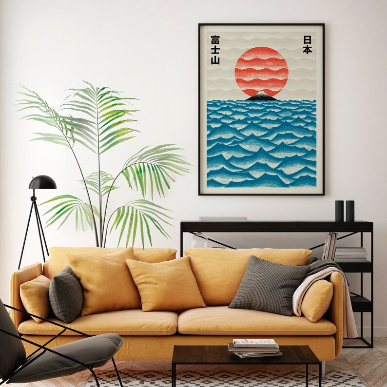 Poster Karya Seni Tokyo Kontem - Home Decor Tokyo ulasan dan harga