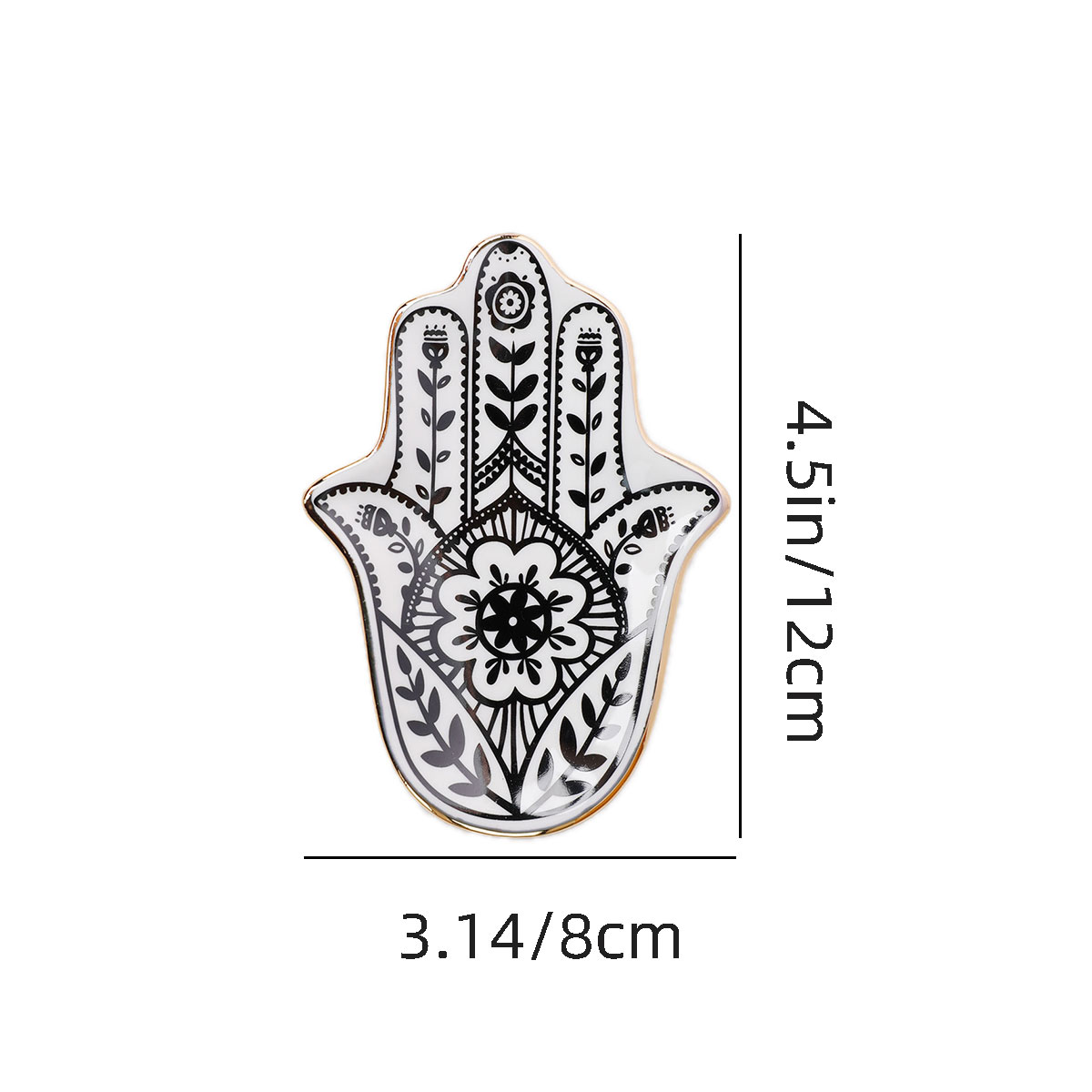Piring perhiasan tangan kerami - Ceramic Trinket Dish ulasan dan harga