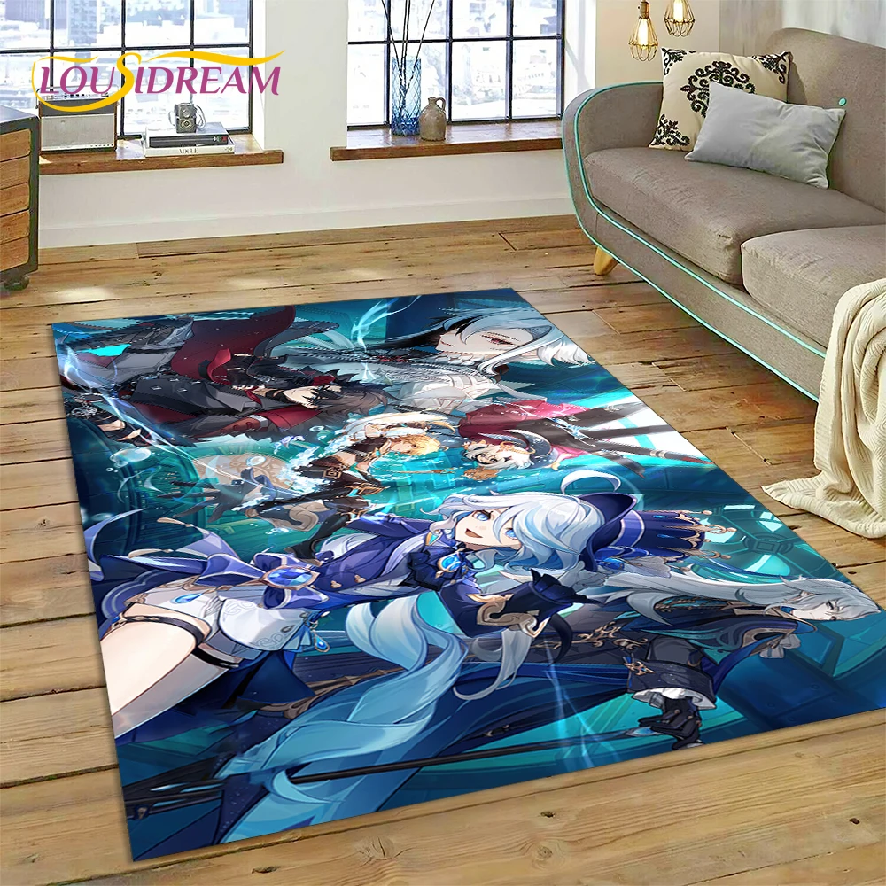 Karpet Permainan Kartun Genshi - Home Decor Game Online ulasan dan harga