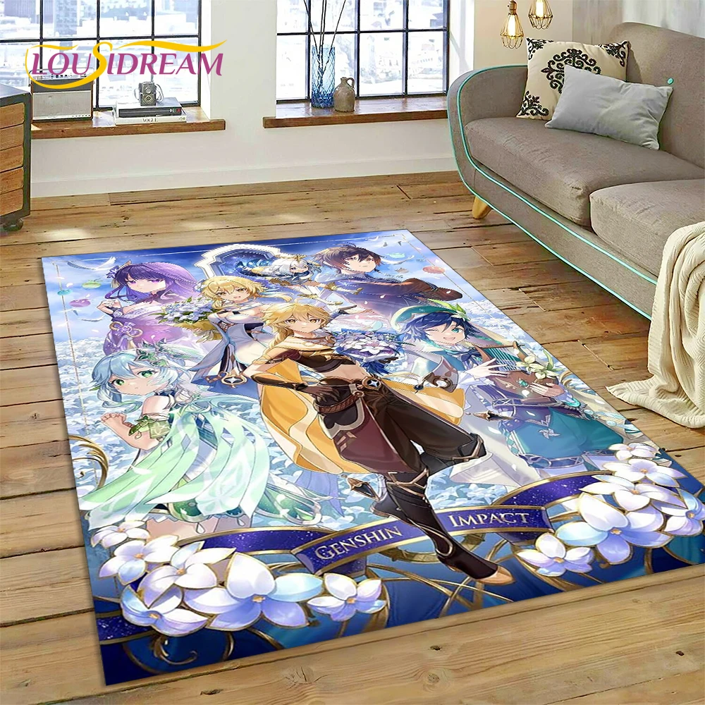Karpet Permainan Kartun Genshi - Home Decor Game Online ulasan dan harga
