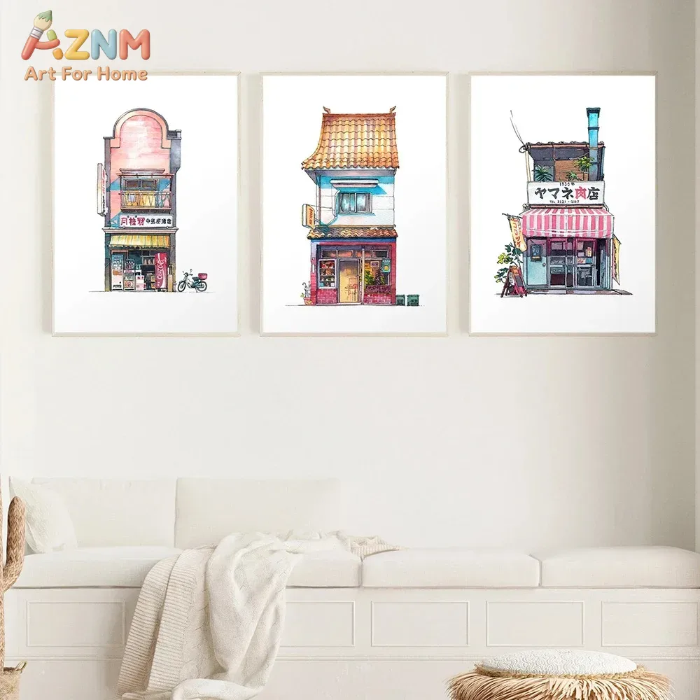 AZNM Seni Dinding Kanvas Cat A - Home Decor Tokyo ulasan dan harga