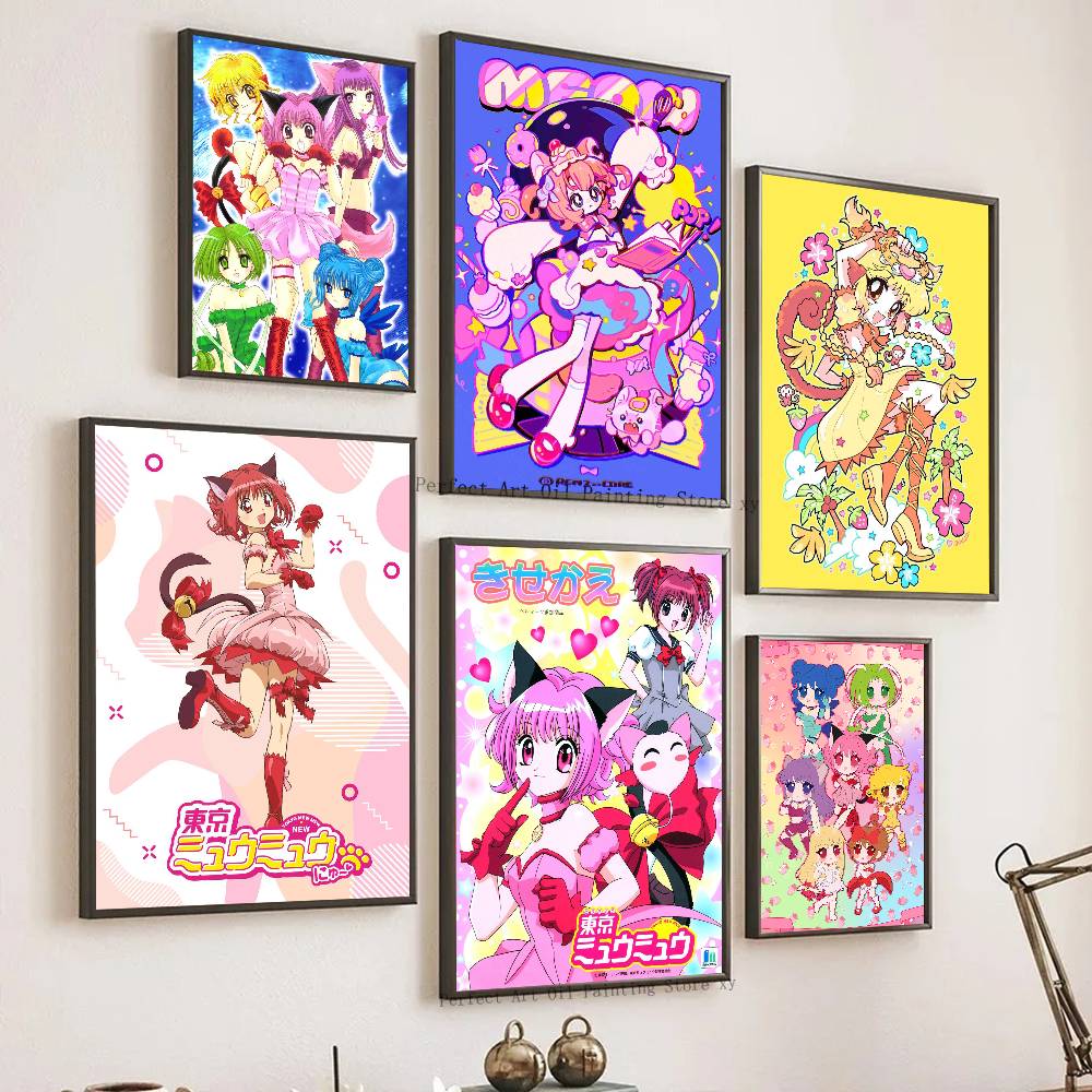 Poster Anime Tokyo Mew Mew unt - Home Decor Tokyo ulasan dan harga