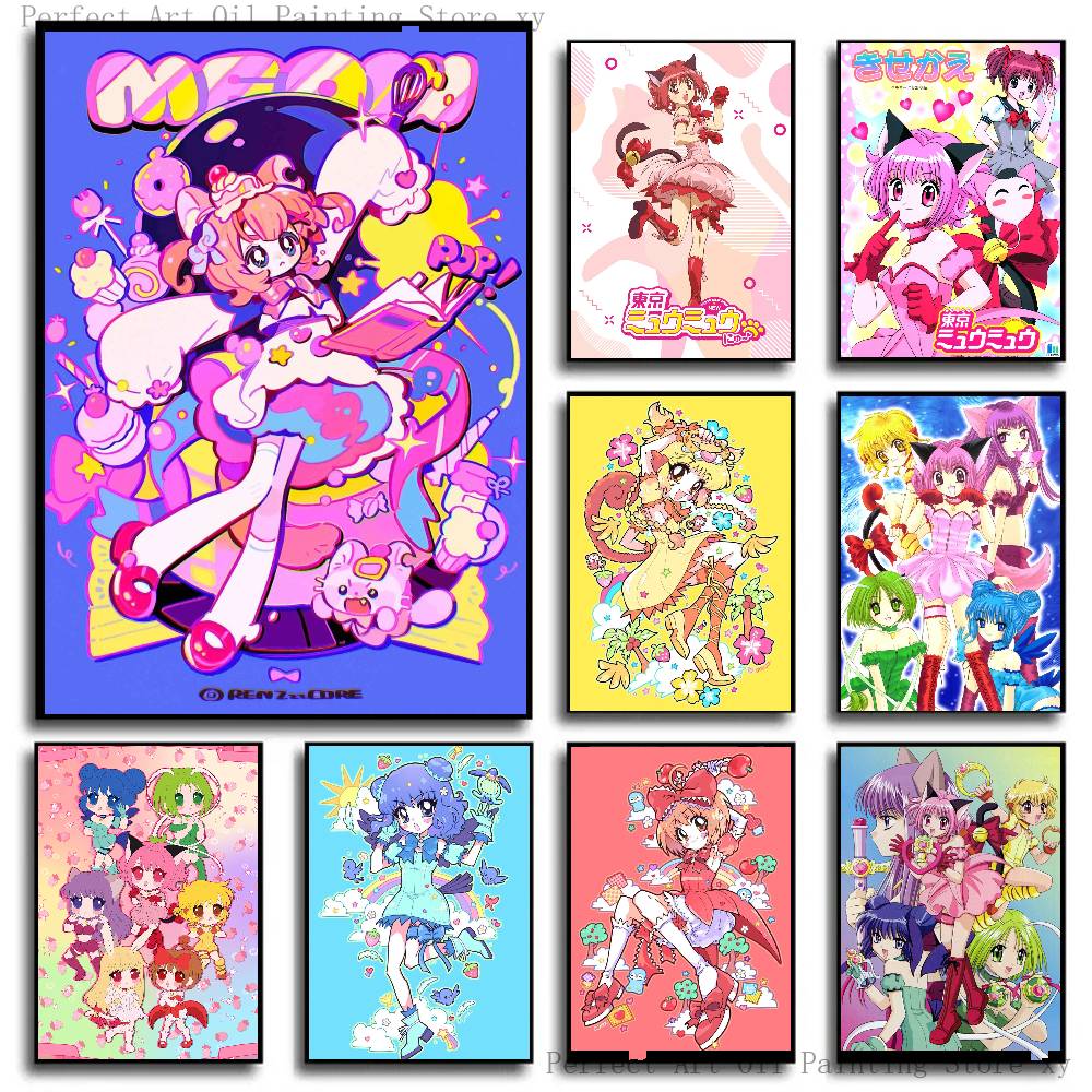 Poster Anime Tokyo Mew Mew unt - Home Decor Tokyo ulasan dan harga