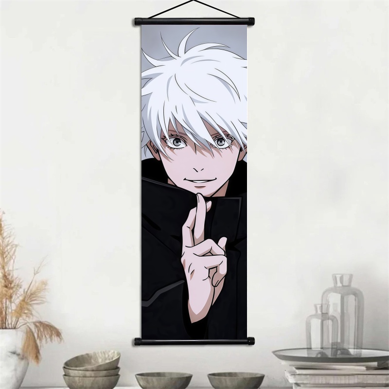 Jujutsu Kaisen Gojo Satoru & G - Home Decor Painting ulasan dan harga