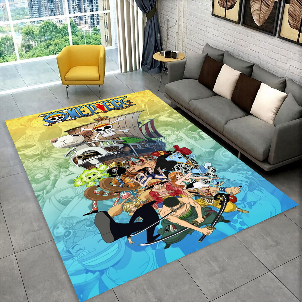 Karpet Anime Kartun 3D One Pie - Home Decor Game Online ulasan dan harga