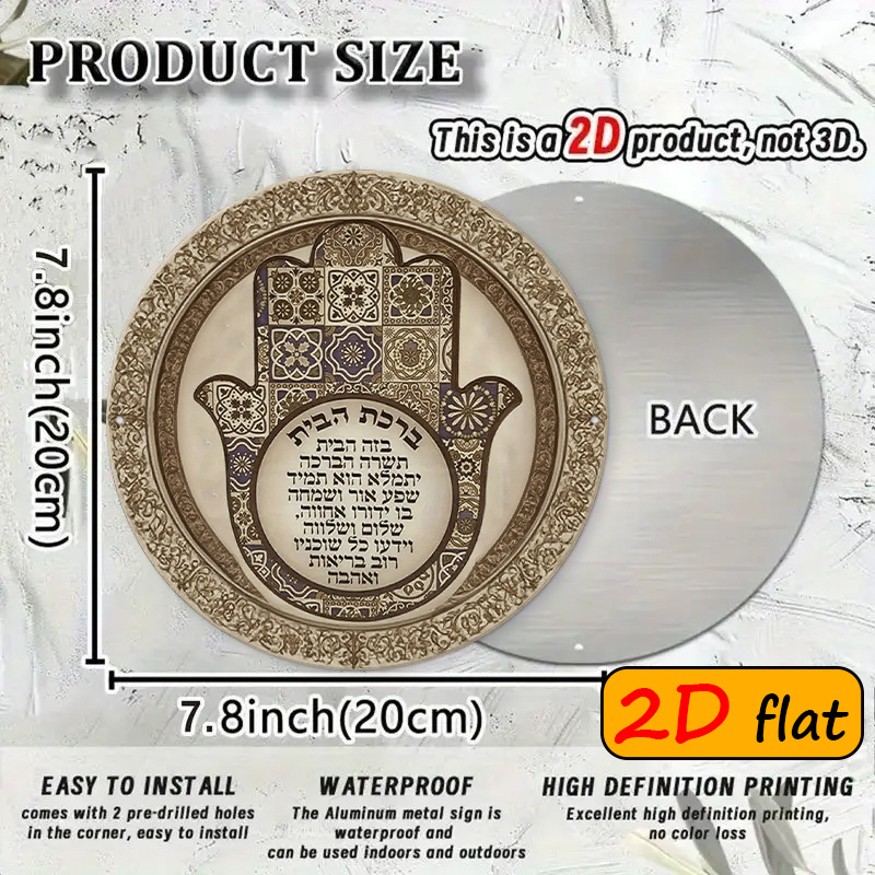 CIFBUY Hiasan Dinding Aluminiu - Geometric Wall Art ulasan dan harga