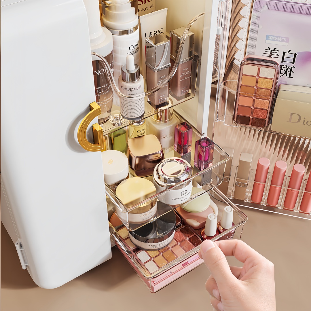 Kotak Penyimpanan Makeup Akril - Vanity Home Decor ulasan dan harga