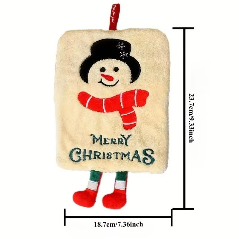 Handuk Gantung Natal Bahan Cor - Home Decor Xmas Tree ulasan dan harga