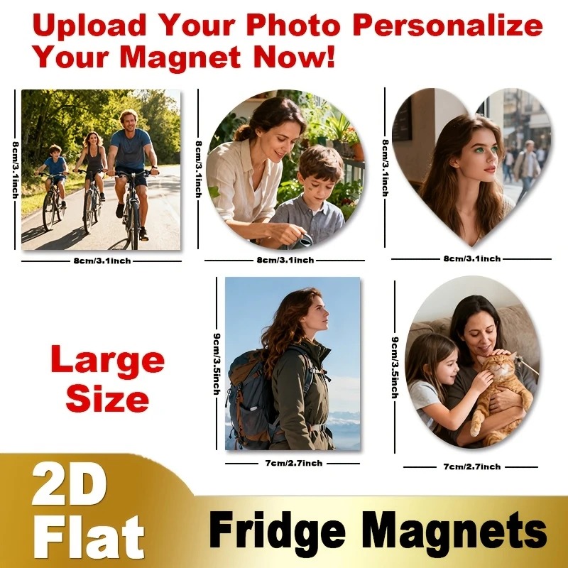 Magnet Kulkas Foto Kustom 2D D - Home Decor Painting ulasan dan harga