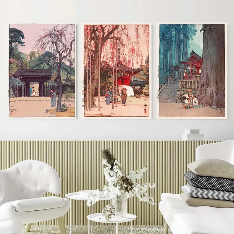 Poster Jepang Tradisional Ukiy - Home Decor Tokyo ulasan dan harga
