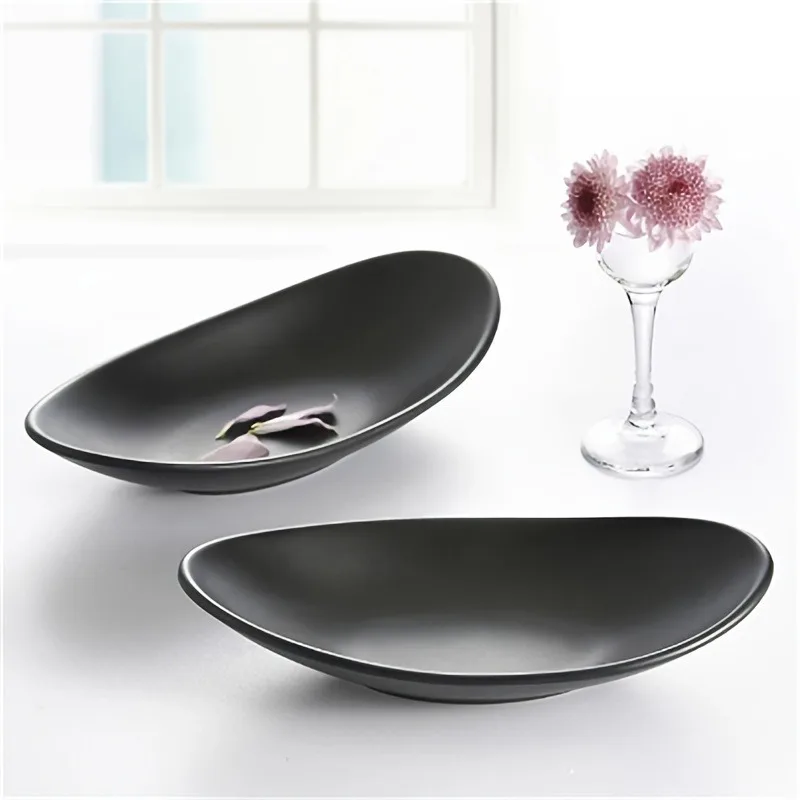 Perhiasan & Baki Kunci Hitam O - Ceramic Trinket Dish ulasan dan harga