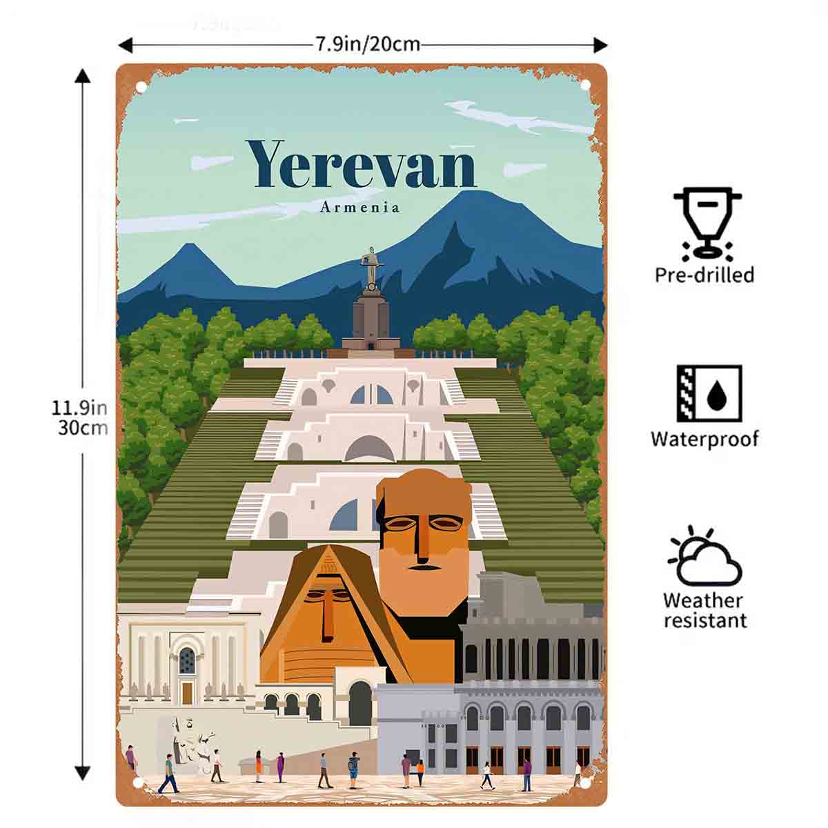 2D FLAT 1pc Yerevan Armenia Ci - Home Decor Yerevan ulasan dan harga