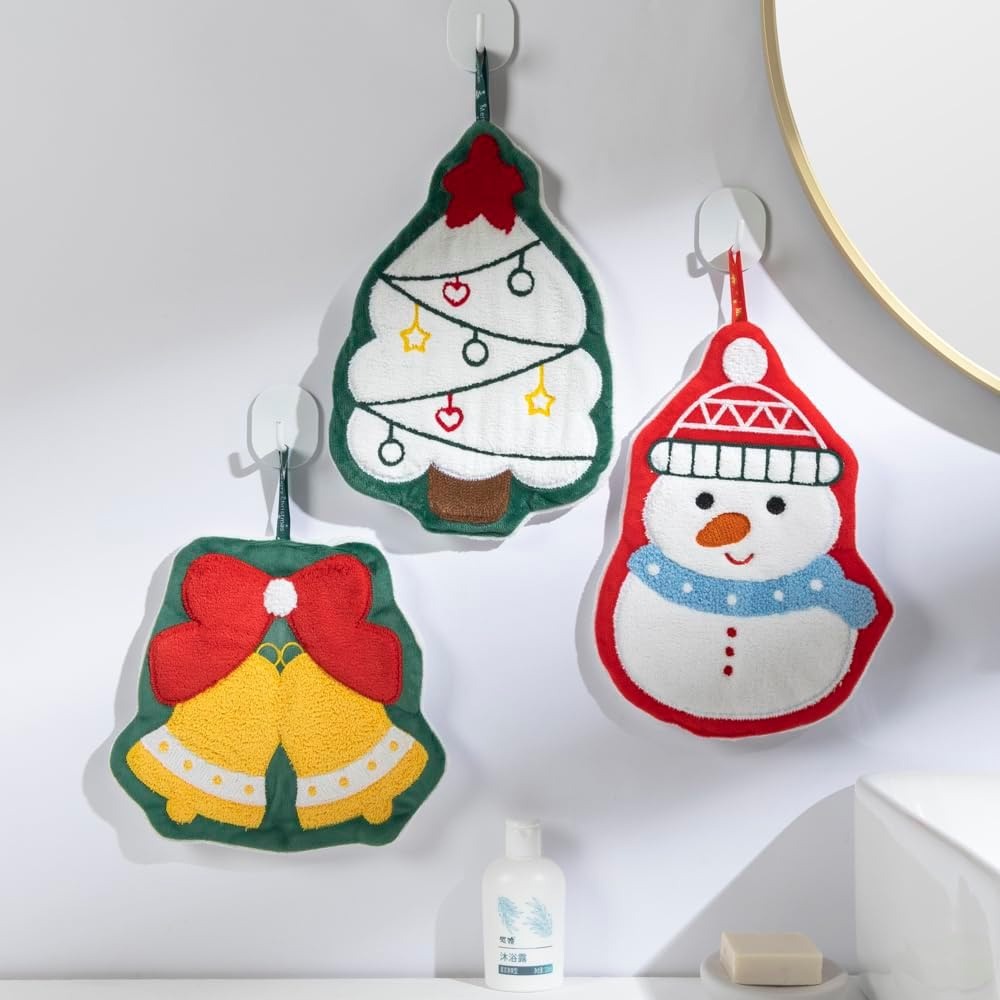 Handuk Gantung Bentuk Natal, H - Home Decor Xmas Tree ulasan dan harga