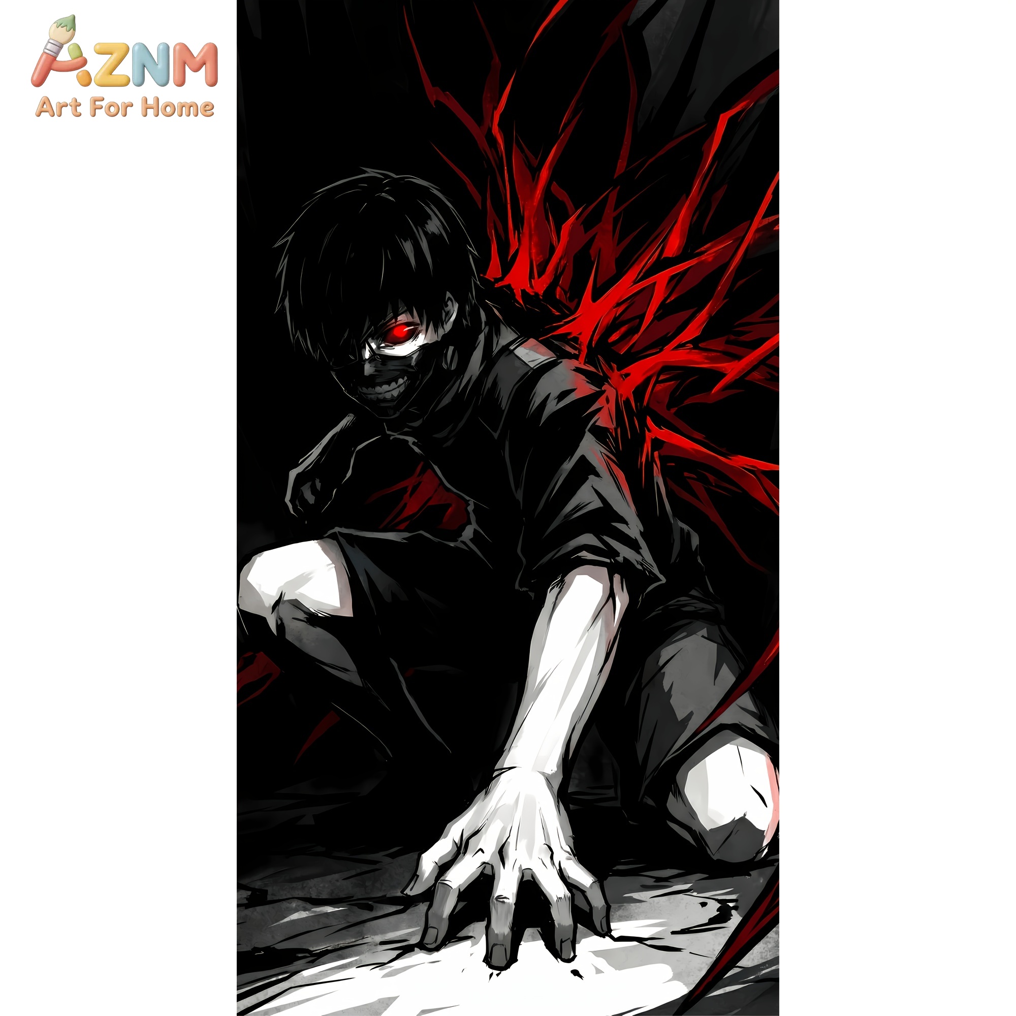 AZNM Tokyo Ghoul Kaneki Ken Lu - Home Decor Tokyo ulasan dan harga