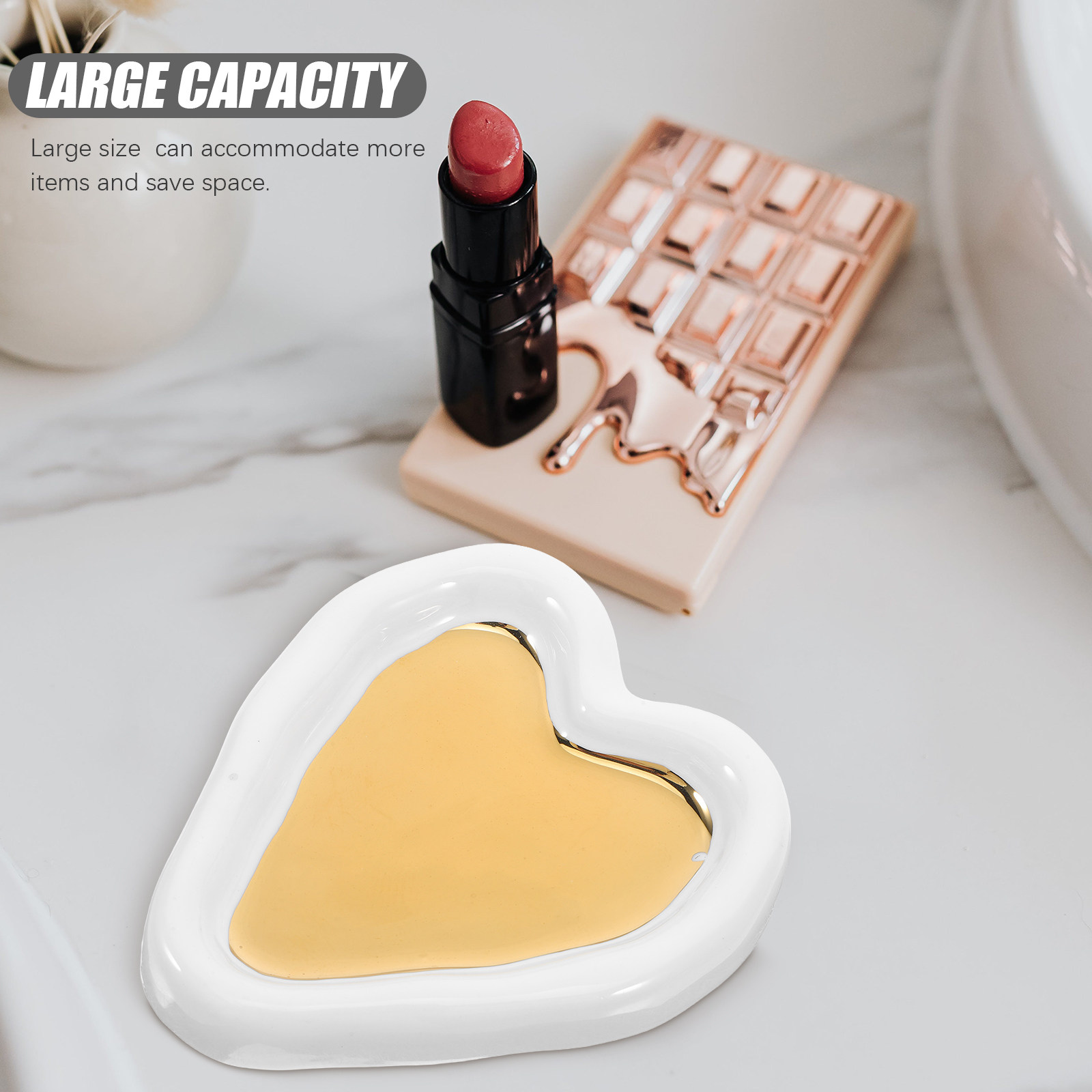 Nampan Perhiasan Berbentuk Hat - Ceramic Trinket Dish ulasan dan harga