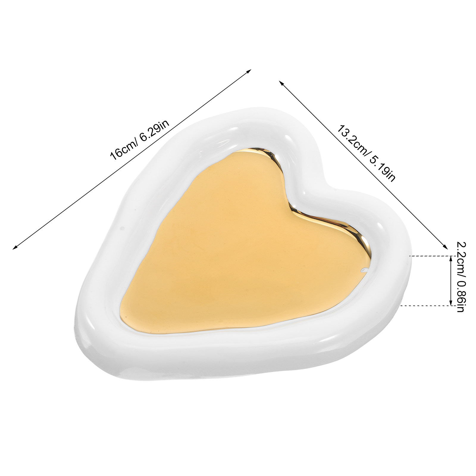 Nampan Perhiasan Berbentuk Hat - Ceramic Trinket Dish ulasan dan harga