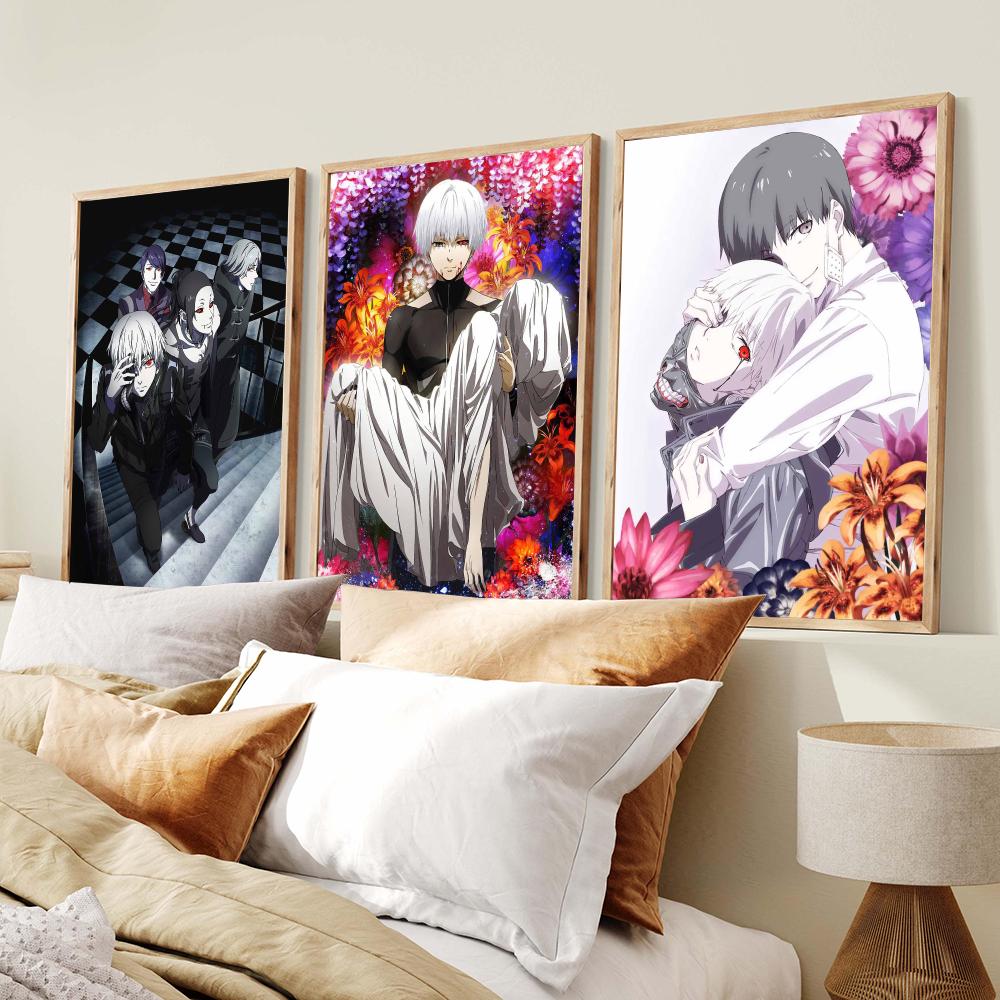 Poster Anime Tokyo Ghoul Gelap - Home Decor Tokyo ulasan dan harga