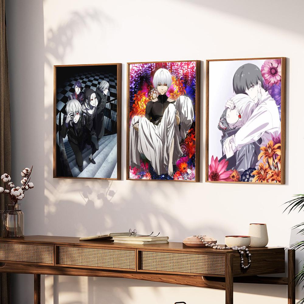 Poster Anime Tokyo Ghoul Gelap - Home Decor Tokyo ulasan dan harga