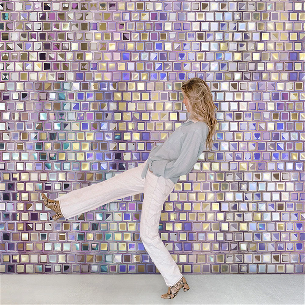 Wallpaper mosaik berwarna khus - Home Decor Online Shop ulasan dan harga