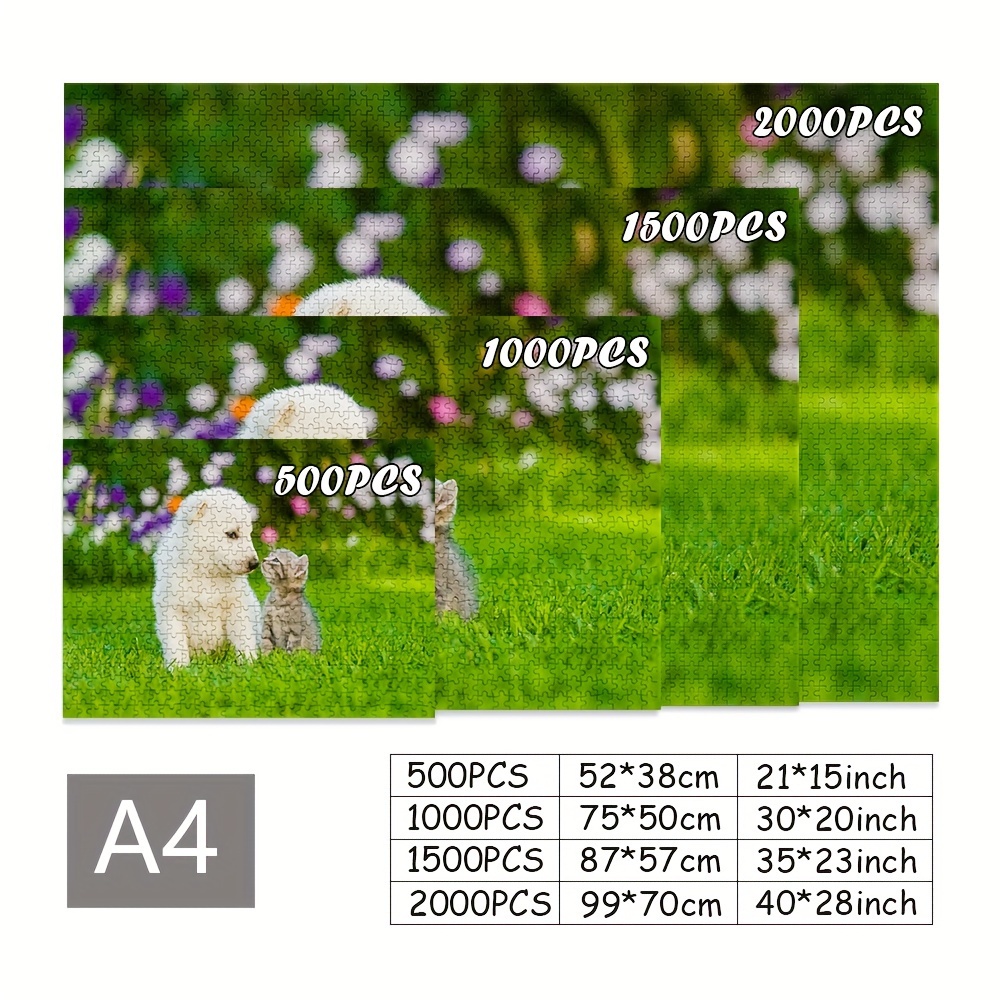 500/1000/1200/2000 Buah Puzzle - Home Decor Under 500 ulasan dan harga