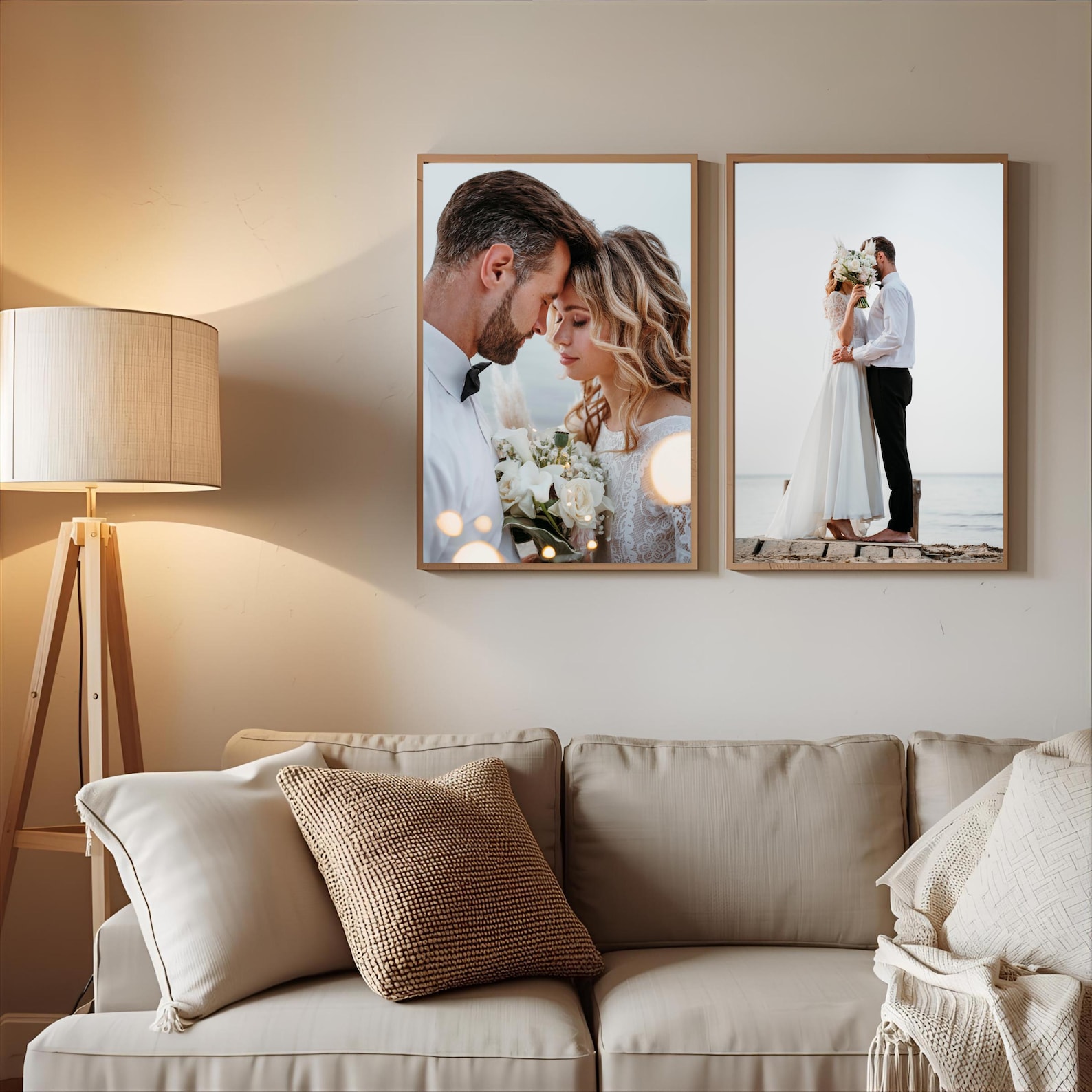 Kanvas Foto Pribadi, Seni Dind - Home Decor Happy ulasan dan harga