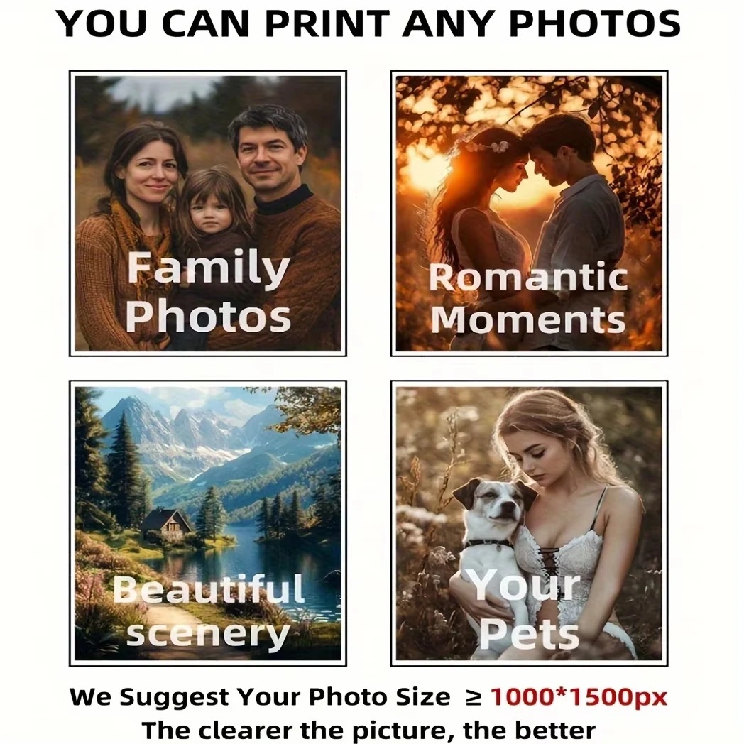Kanvas Foto Pribadi, Seni Dind - Home Decor Happy ulasan dan harga