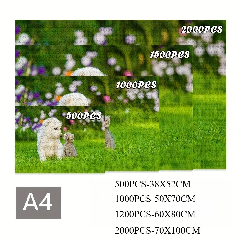 500/1000/1200/2000 Buah Puzzle - Home Decor Under 500 ulasan dan harga