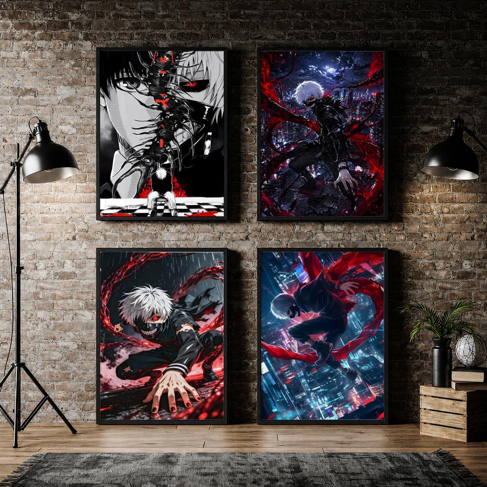 Poster Anime Tokyo Ghoul Ken K - Home Decor Tokyo ulasan dan harga