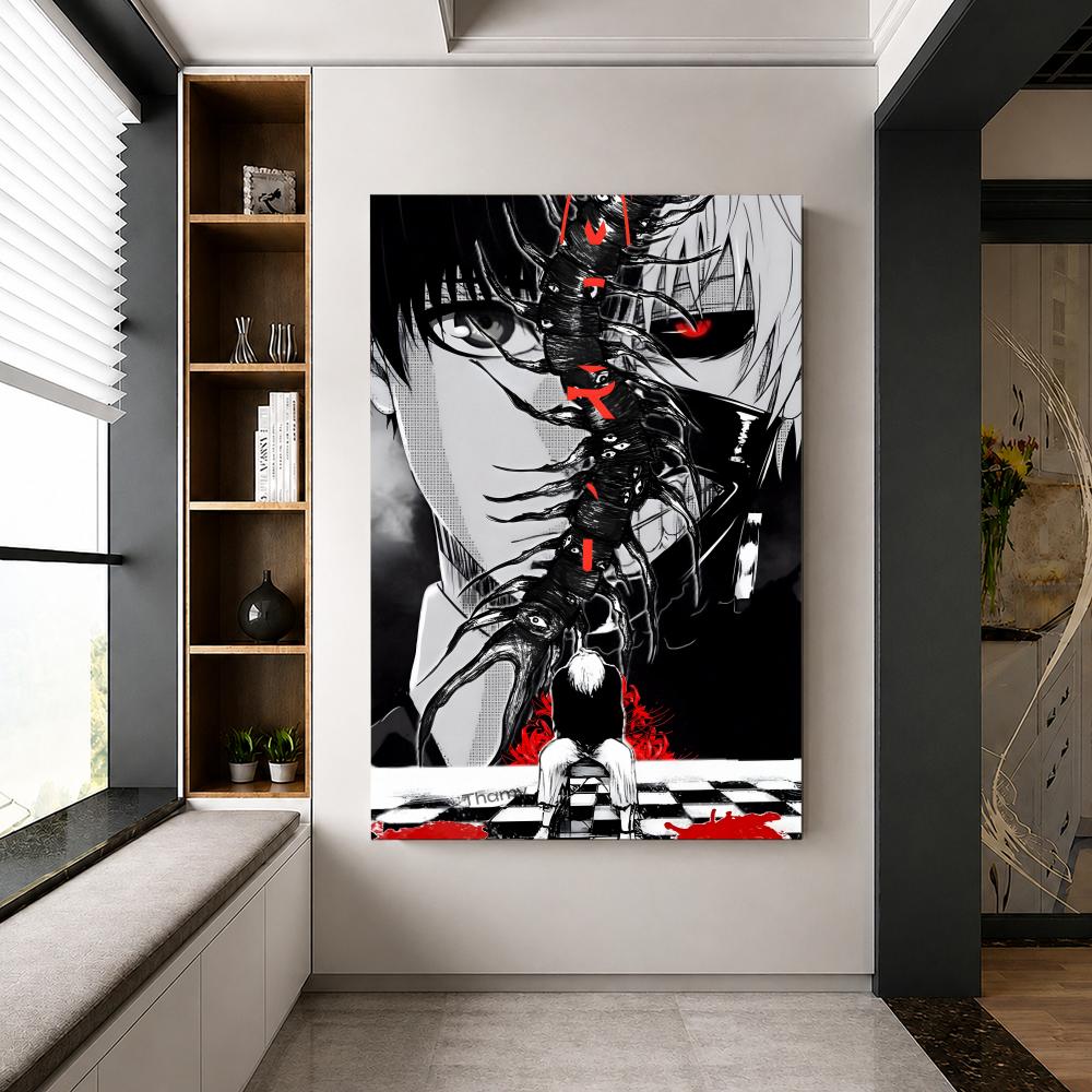 Poster Anime Tokyo Ghoul Ken K - Home Decor Tokyo ulasan dan harga