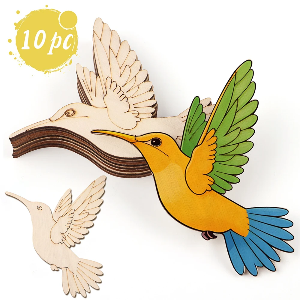 10 Buah Potongan Burung Hewan  - Home Decor Painting ulasan dan harga